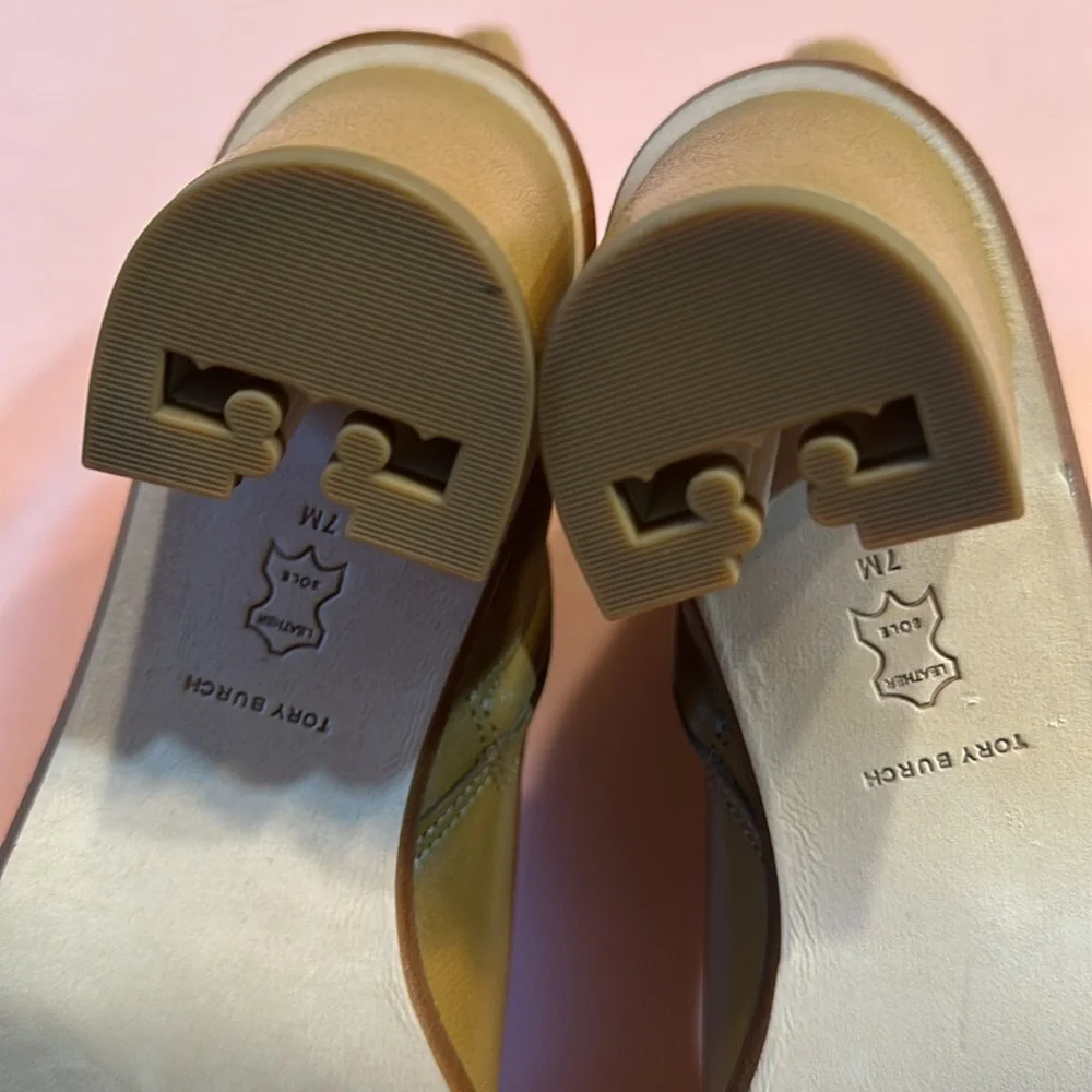 New TORY Burch Leather Boots. Size 7.